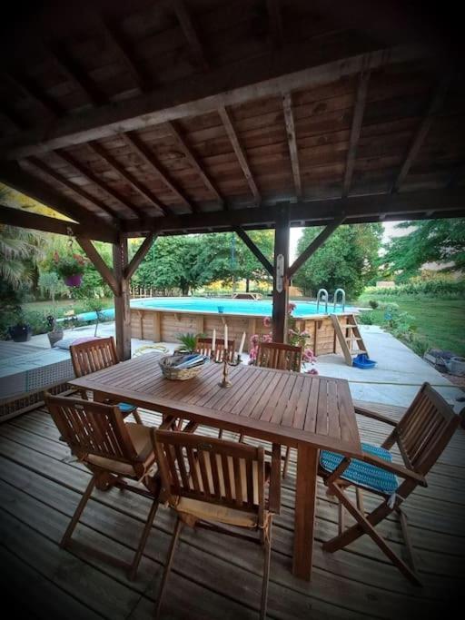 Maison Avec Piscine Proche Des Thermes Mauleon-D'armagnac Zewnętrze zdjęcie